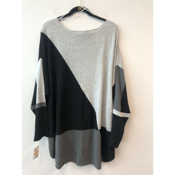 INC 3X Black Acrylic Blend Sweater (NTW) - Picture 2 of 4